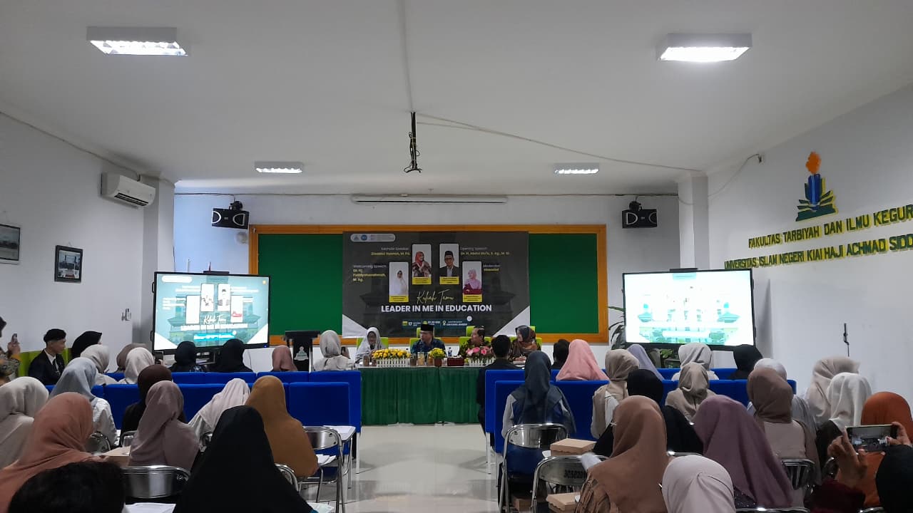 Menumbuhkan Jiwa Kepemimpinan Mahasiswa melalui Kuliah Tamu “Leader In Me in Education”